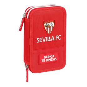 Plumier double Sevilla Fútbol Club Rouge (28 Pièces): Plus de 300.000 produits de grandes marques en vente directe à prix usine 