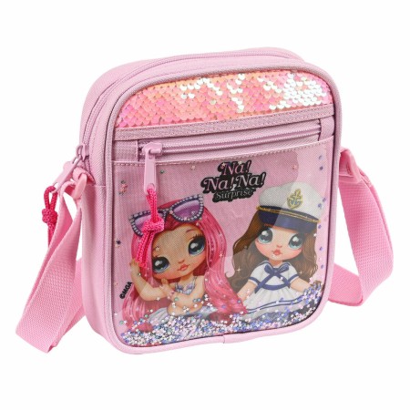 Sac à Bandoulière Na!Na!Na! Surprise Sparkles Rose (16 x 18 x 4 cm): Plus de 300.000 produits de grandes marques en vente direct