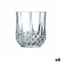 Verre Cristal d’Arques Paris Longchamp Transparent verre (320 ml) (Pack 6x): Plus de 300.000 produits de grandes marques en vent