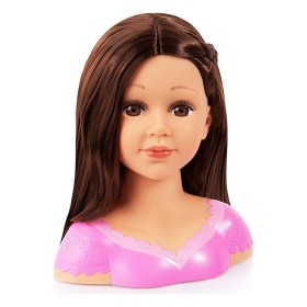 Buste Reig Charlene Super Model Coiffure et maquillage Perruque brune: Plus de 300.000 produits de grandes marques en vente dire