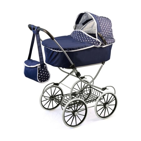 Poussette pour poupées Reig Classic Deluxe 70 x 42 x 89 cm Bleu: Plus de 300.000 produits de grandes marques en vente directe à 