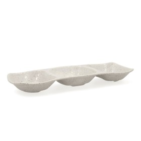 Plateau apéritif Bidasoa Ikonic Gris Plastique Mélamine 28,6 x 10,9 x 3,1 cm (12 Unités) (Pack 12x): Plus de 300.000 produits de