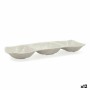 Plateau apéritif Bidasoa Ikonic Gris Plastique Mélamine 28,6 x 10,9 x 3,1 cm (12 Unités) (Pack 12x): Plus de 300.000 produits de