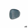 Assiette plate Bidasoa Ikonic Céramique Bleu (14 x 13,6 x 0,8 cm) (Pack 12x): Plus de 300.000 produits de grandes marques en ven