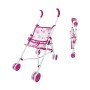 Poussette pour poupées Reig Pliable Rose 25,5 x 41,5 x 55,5 cm: Plus de 300.000 produits de grandes marques en vente directe à p