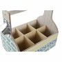 Range Bouteilles DKD Home Decor 27 x 16,5 x 25 cm Bleu Turquoise Bois MDF (2 Unités): Plus de 300.000 produits de grandes marque