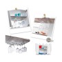 Porte-verres Metaltex My-crystal 38 x 26 x 7 cm Métal jusqu'à 12 verres approx. avec pied de 7 cm de diamètre max.: Plus de 300.
