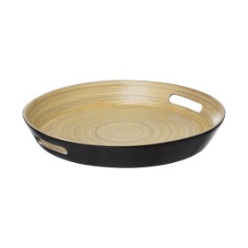 Plateau 5five Simply Smart Noir Kitchen Naturel Bambou Ø 42 cm: Plus de 300.000 produits de grandes marques en vente directe à p