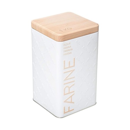 Boîte Multiusage Nature Scandi Métal Blanc 1 Kg: Plus de 300.000 produits de grandes marques en vente directe à prix usine sur c