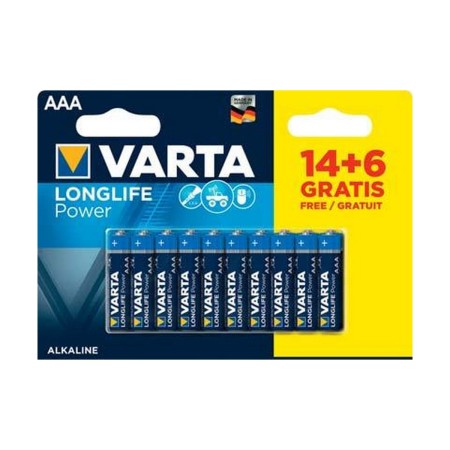 Batteries Varta Longlife Power (20 Pièces): Plus de 300.000 produits de grandes marques en vente directe à prix usine sur cadeau