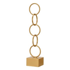 Figurine Décorative Anneaux Doré Métal (12,5 x 60,5 x 12,5 cm): Plus de 300.000 produits de grandes marques en vente directe à p