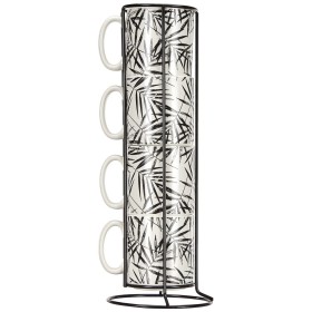 Ensemble de 4 mugs Secret de Gourmet Avec support Porcelaine: Plus de 300.000 produits de grandes marques en vente directe à pri