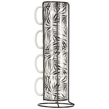 Ensemble de 4 mugs Secret de Gourmet Avec support Porcelaine: Plus de 300.000 produits de grandes marques en vente directe à pri