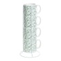 Ensemble de 4 mugs Secret de Gourmet Avec support Porcelaine: Plus de 300.000 produits de grandes marques en vente directe à pri