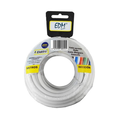 Câble EDM 28154 Blanc 3 x 2,5 mm 20 m: Plus de 300.000 produits de grandes marques en vente directe à prix usine sur cadeaufou.c