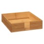 Porte-serviettes Secret de Gourmet Bambou 20,5 x 20,5 x 5,5 cm: Plus de 300.000 produits de grandes marques en vente directe à p