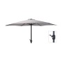 Parasol EDM Textile Gris clair Fer: Plus de 300.000 produits de grandes marques en vente directe à prix usine sur cadeaufou.com.
