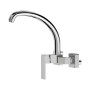 Mitigeur EDM 01195 Getaria Argenté Acier inoxydable Laiton Zinc Évier: Plus de 300.000 produits de grandes marques en vente dire