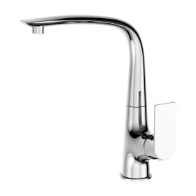Mitigeur EDM 01132 Cascais Argenté Acier inoxydable Laiton Zinc Évier: Plus de 300.000 produits de grandes marques en vente dire