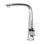 Mitigeur EDM 01132 Cascais Argenté Acier inoxydable Laiton Zinc Évier: Plus de 300.000 produits de grandes marques en vente dire