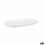 Plat à Gratin Bidasoa Glacial Blanc Céramique 31 x 18 cm (6 Unités) (Pack 6x): Plus de 300.000 produits de grandes marques en ve