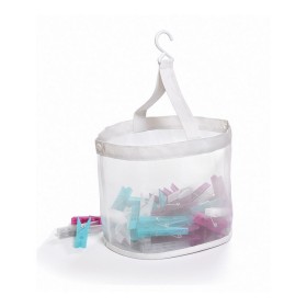 Panier pour pinces à linge Domopak Living Transparent Plastique 20 x 20 x 19 cm Pinces à linge: Plus de 300.000 produits de gran