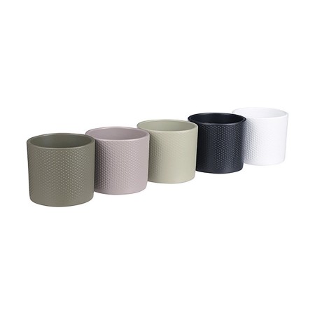 Cache-pot Mica Decorations 13,5 x 12,5 cm Céramique: Plus de 300.000 produits de grandes marques en vente directe à prix usine s