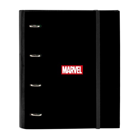 Reliure à anneaux Marvel Noir (27 x 32 x 3.5 cm): Plus de 300.000 produits de grandes marques en vente directe à prix usine sur 