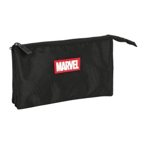Trousse Fourre-Tout Triple Marvel Noir (22 x 12 x 3 cm): Plus de 300.000 produits de grandes marques en vente directe à prix usi