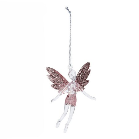Décoration Suspendue Christmas Decoration Sapin de Noël Rose Ange Plastique 8 x 3 x 13 cm: Plus de 300.000 produits de grandes m