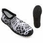 Chaussons Lines Blanc/Noir: Plus de 300.000 produits de grandes marques en vente directe à prix usine sur cadeaufou.com. Label b