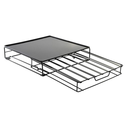 Organisateur de capsules de café DKD Home Decor 28,7 x 32 x 7 cm Noir Métal: Plus de 300.000 produits de grandes marques en vent