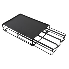 Organisateur de capsules de café DKD Home Decor 21 x 31 x 7,5 cm Noir Métal: Plus de 300.000 produits de grandes marques en vent