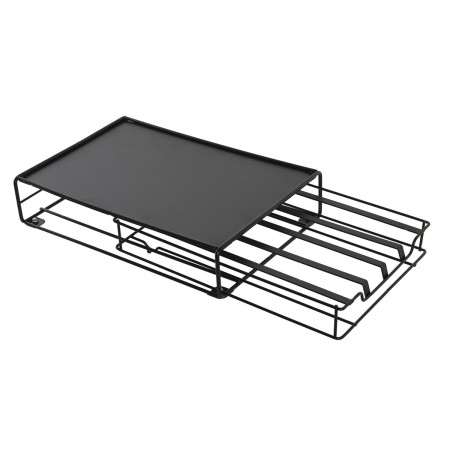 Organisateur de capsules de café DKD Home Decor 21 x 31 x 7,5 cm Noir Métal: Plus de 300.000 produits de grandes marques en vent