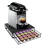 Organisateur de capsules de café DKD Home Decor 21 x 31 x 7,5 cm Noir Métal: Plus de 300.000 produits de grandes marques en vent