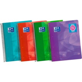 Cahier Oxford European Book 5 Multicouleur A4 120 Volets Microperforé 5 Pièces: Plus de 300.000 produits de grandes marques en v