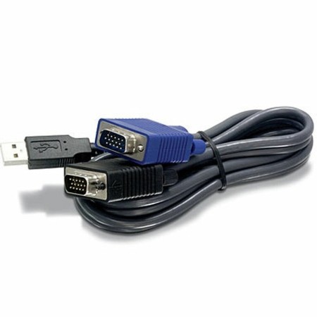 Câble KVM Trendnet TK-CU10 Noir 2,8 m: Plus de 300.000 produits de grandes marques en vente directe à prix usine su