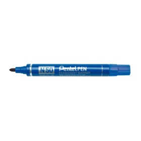 Marqueur permanent Pentel N50-BE Bleu 12 Pièces: Plus de 300.000 produits de grandes marques en vente directe à prix usine sur c