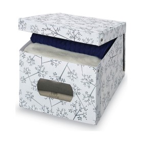Boîte Multiusage Domopak Living 916050 Blanc Blanc/Gris Carton 42 x 50 x 31 cm: Plus de 300.000 produits de grandes marques en v