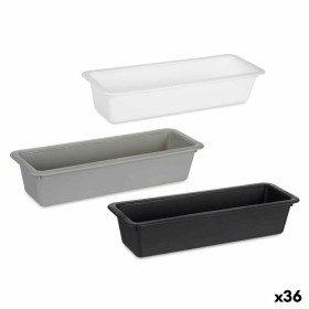 Range-couverts Kinvara CN18819 Blanc Noir Caoutchouc polypropylène 8,5 x 5 x 24 cm (36 Unités): Plus de 300.000 produits de gran