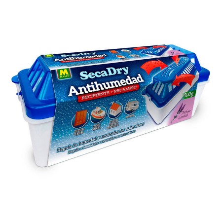 Déshumidificateur Massó Secadry 231647 Rechange Anti-humidité 500 g: Plus de 300.000 produits de grandes marques en vente direct