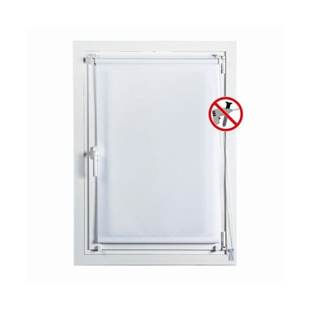 Store à enrouleur Stor Planet Clip&Fix Opaque Ivoire (120 x 180 cm): Plus de 300.000 produits de grandes marques en vente direct