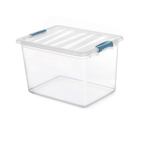 Boîte Multiusage Domopak Living Katla Avec des poignées Transparent 20 L polypropylène (39 x 29 x 25,5 cm): Plus de 300.000 prod