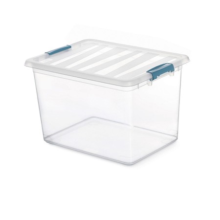Boîte Multiusage Domopak Living Katla Avec des poignées Transparent 20 L polypropylène (39 x 29 x 25,5 cm): Plus de 300.000 prod