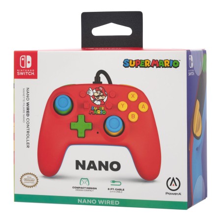 Contrôle des jeux Powera NANO Multicouleur Nintendo Switch: Plus de 300.000 produits de grandes marques en vente directe à prix 
