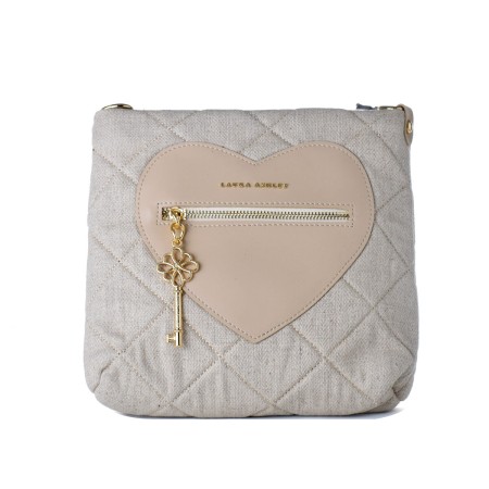 Sac-à-main Femme Laura Ashley DIXIE-CREAM Gris 24 x 24 x 9 cm: Plus de 300.000 produits de grandes marques en vente directe à pr