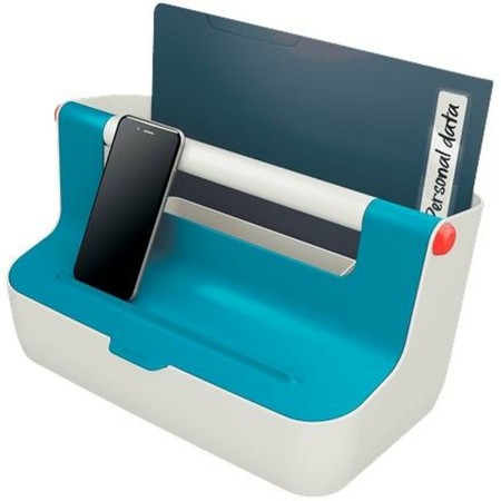 Boîte de rangement Leitz Cosy Bleu ABS 21,4 x 19,6 x 36,7 cm Anse de transport: Plus de 300.000 produits de grandes marques en v