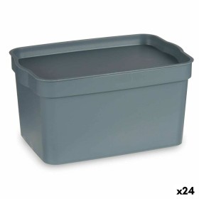 Boîte Multiusage Kipit TP592-2 Gris Plastique 2,3 L 13,5 x 11 x 20 cm (24 Unités): Plus de 300.000 produits de grandes marques e