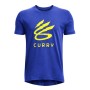 T-shirt à manches courtes homme Under Armour Curry Lightning Logo Bleu: Plus de 300.000 produits de grandes marques en vente dir
