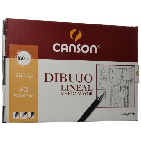 Papier à dessin Canson Basik Blanc A3 250 Volets: Plus de 300.000 produits de grandes marques en vente directe à prix usine sur 